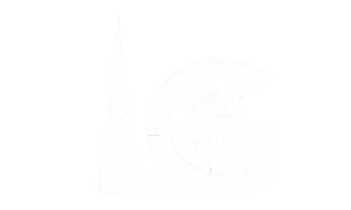Live in Guld White logo