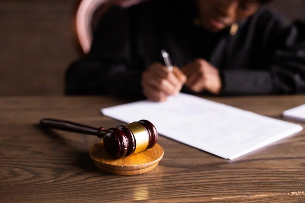 Legal papers prepared for a rental dispute case in Dubai